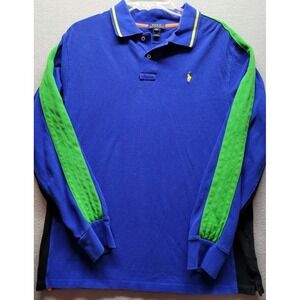 Polo Ralph Lauren Pullover Sweater Shirt Boys XL (18-20) Color Block Long Sleeve